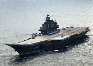 "Адмирал Кузнецов" отмечает свою очередную годовщину в Средиземном море
