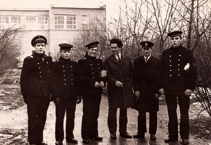 Первая делегация моряков в Перми