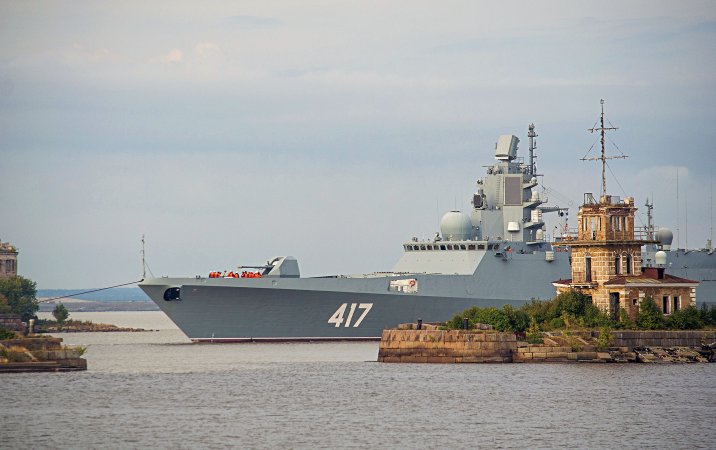 Frigate "Admiral Gorshkov" arrives in Kronstadt Frigate "Admiral Gorshkov" arrives in Kronstadt