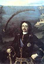  Петр I, командующий 4-мя соединенными флотами в
    1716 г