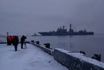 Корабль в точке раскантовки