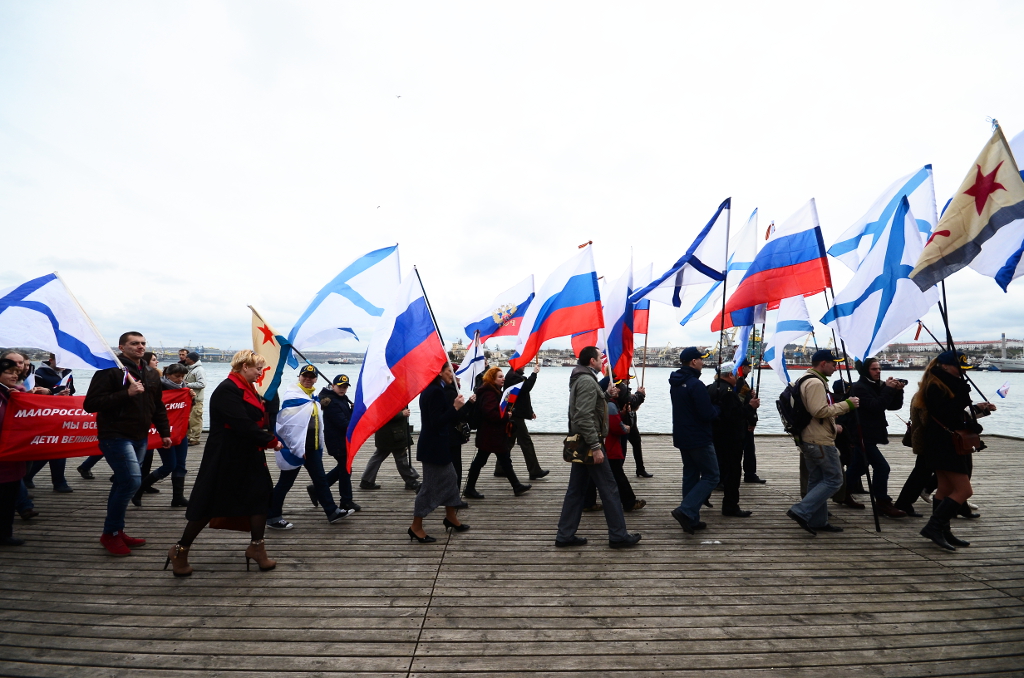 Севастополь в день референдума