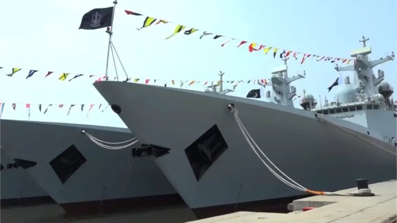Пакистанский флот усилился второй парой фрегатов, построенных в Китае