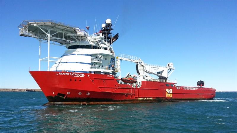 Норвежское морское судно снабжение Scandi Patagonia Норвежское морское судно снабжение Scandi Patagonia