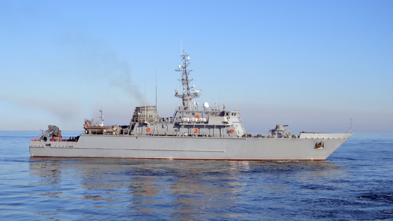 Два Александрита искали мины у побережья Камчатки