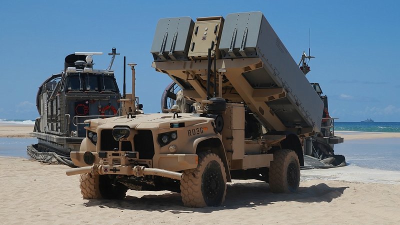 Американские морпехи впервые вооружились береговым комплексом NMESIS