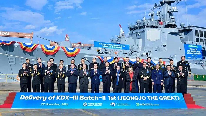 Южнокорейский флот усилился эсминцем нового поколения