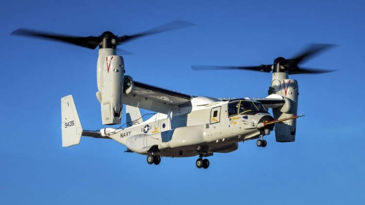 Американский флот приостановил полеты конвертопланов Оспри