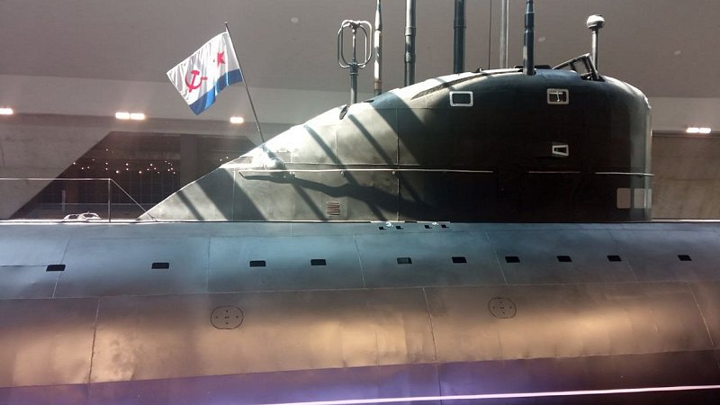 Первая советская атомная подводная лодка К-3 "Ленинский комсомол"