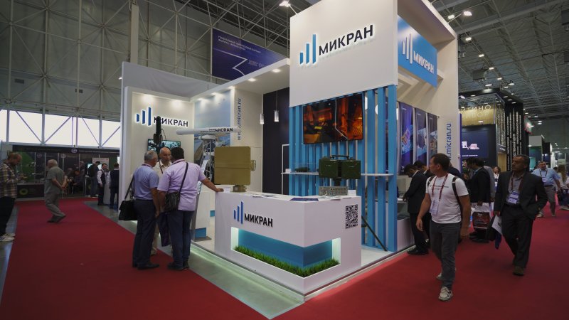 На стенде НПФ "Микран"