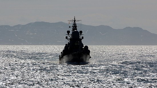 МРК Рассвет вышел в Баренцево море для проведения стрельб