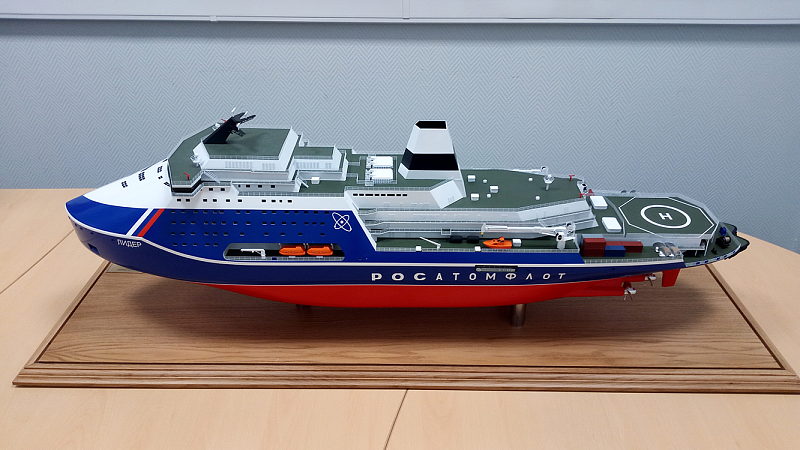 Завершены приемочные испытания системы радиационного контроля для головного ледокола типа Лидер