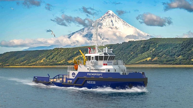 Для Росморпорта построят три буксира по проекту Нордик Инжиниринг