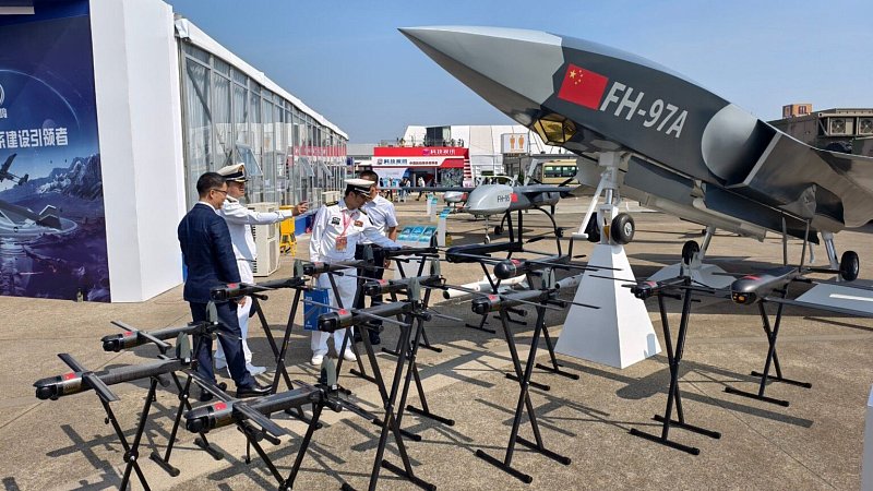 В Китае показали новый беспилотный ведомый