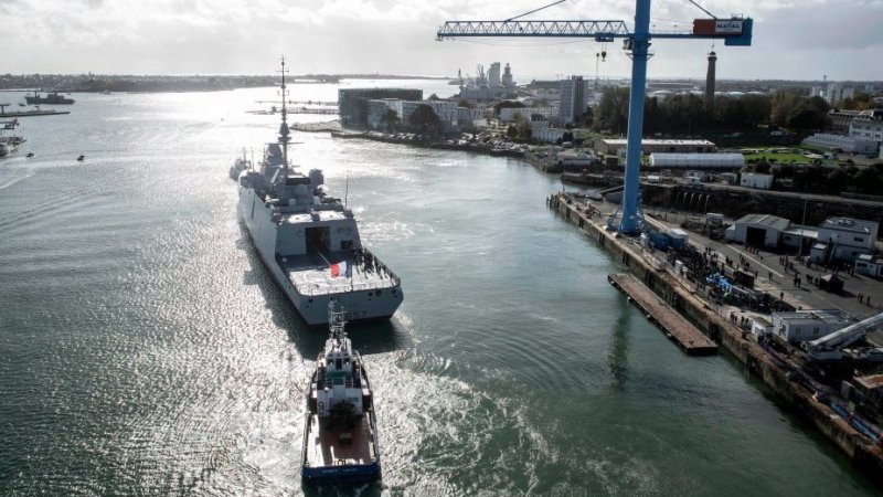 Последний французский фрегат типа FREMM официально приступил к службе