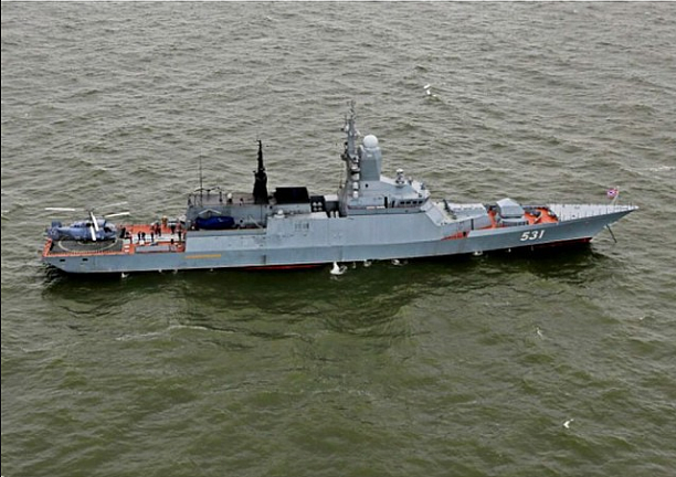 Подлодка Дмитров присоединилась к учениям трех корветов Балтийского флота