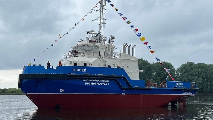 Стартовали ходовые испытания двух арктических буксиров-спасателей