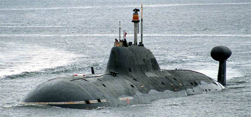 Многоцелевая атомная подлодка "Вепрь" проекта 971