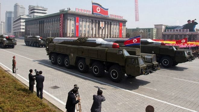 В КНДР испытали сопло для двигателя гиперзвуковой ракеты