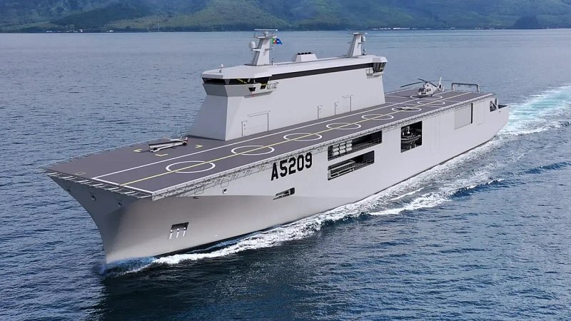 В Румынии заложили многоцелевое вспомогательное судно для ВМС Португалии
