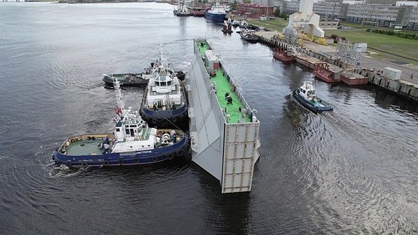 Новый батопорт отправили на 35-й СРЗ