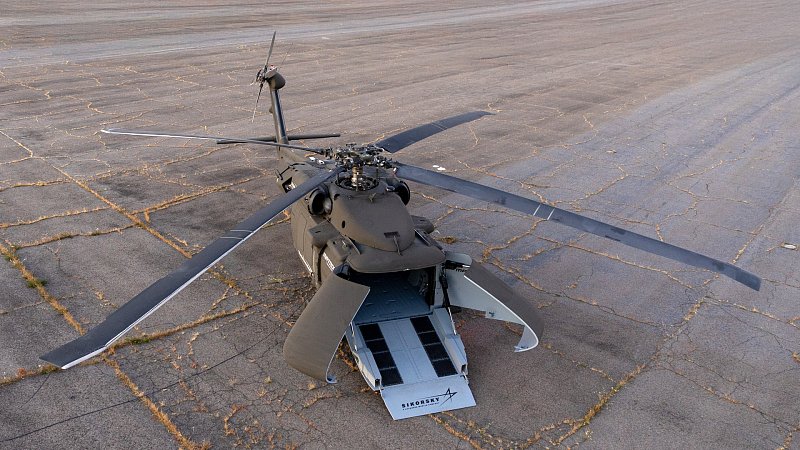 Беспилотная модификация вертолета S-70UAS U-Hawk, США