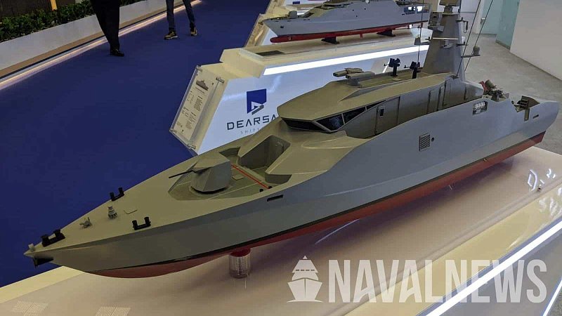 В Турции заложили пару ракетных катеров для Катара