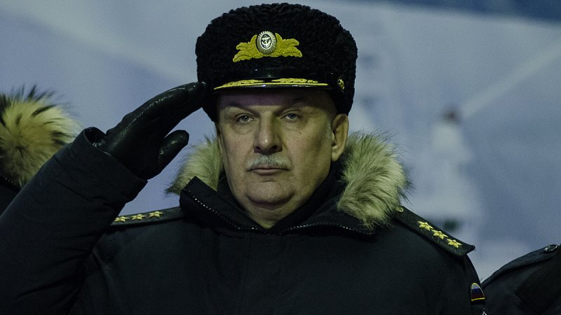 Адмирал Сергей Авакянц, командующий Тихоокеанским флотом Адмирал Сергей Авакянц, командующий Тихоокеанским флотом