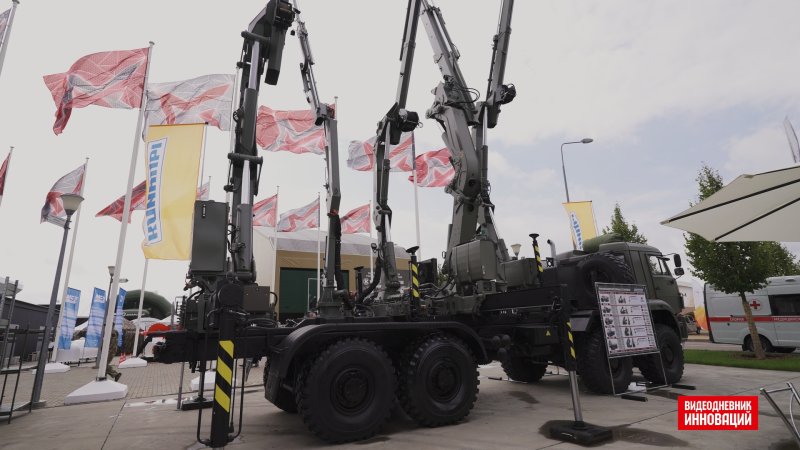 Для военных разработают новые краноманипуляторные установки