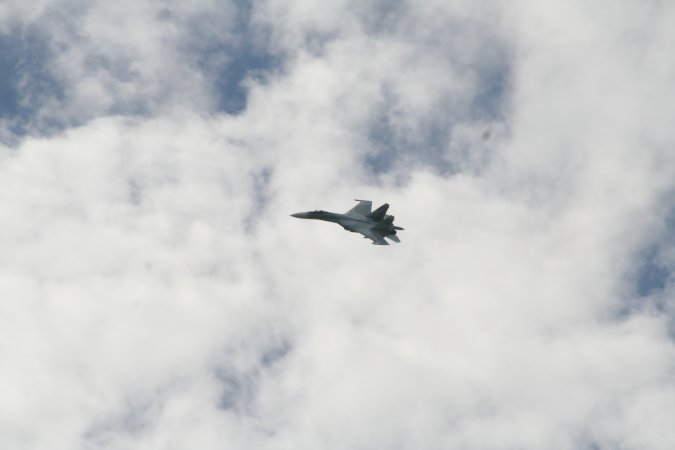 Полет американских стратегов над Балтикой прервал российский Су-27