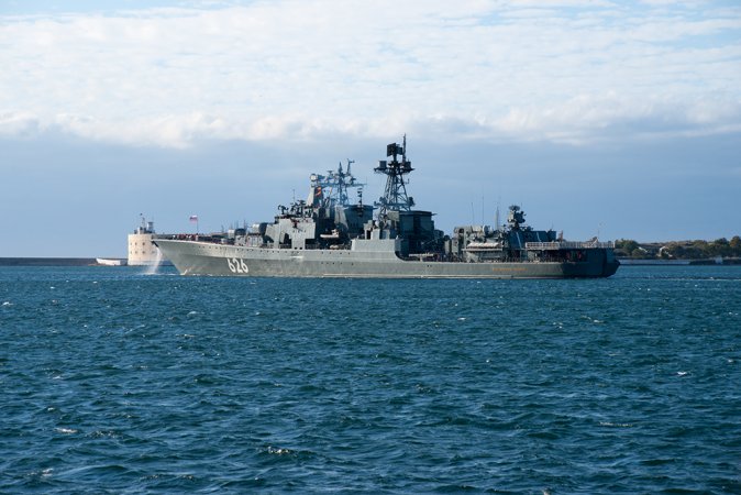 Большой противолодочный корабль "Вице-адмирал Кулаков" проекта 1155