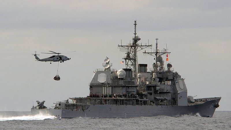 СМИ: крейсер Геттисберг пытался сбить два американских истребителя