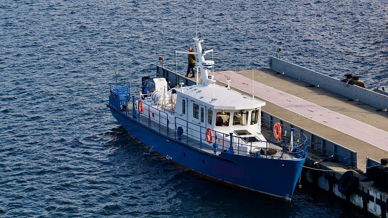 На Камчатку прибыл новый рейдовый разъездной катер