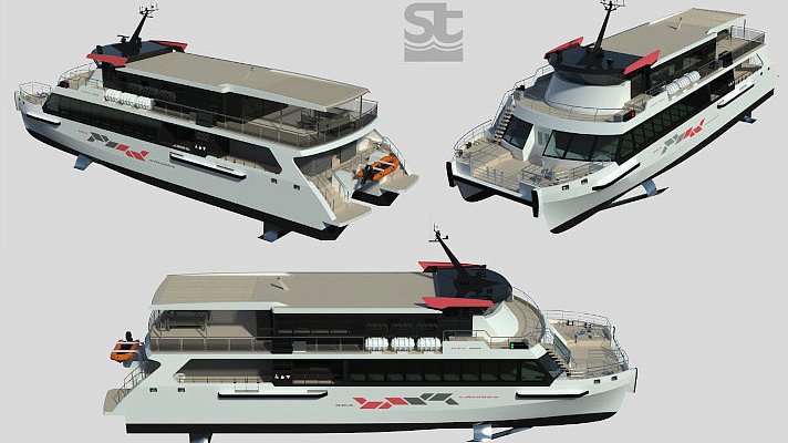 В Приморье заложили пассажирский катамаран проекта HSC200