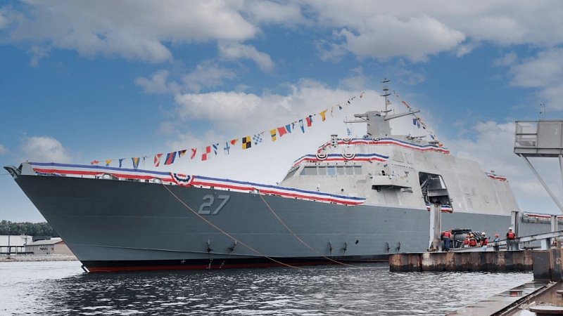 Корабль типа Фридом с ракетами NSM пополнил американские ВМС